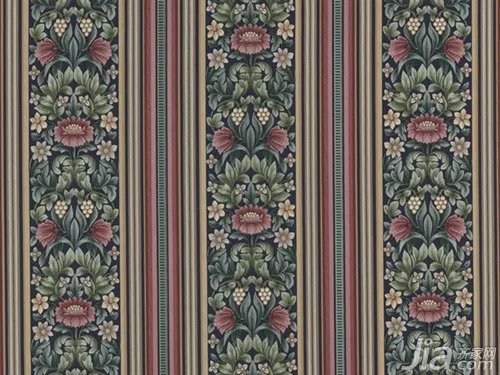 东南亚风格壁纸怎么样 花型色调挑选