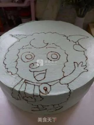 喜羊羊生日蛋糕