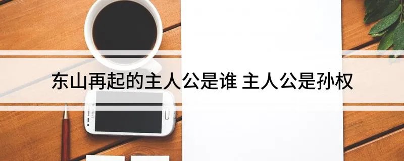 东山再起的主人公是谁 主人公是孙权