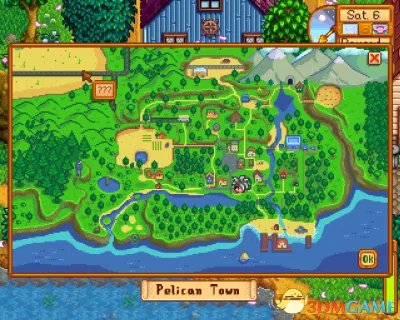 星露谷物语 钓鱼攻略 全钓鱼点位置及鱼类数据大全