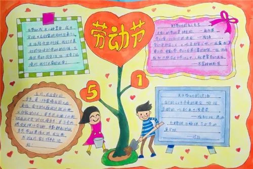 2020劳动节手抄报简单好画图片大全