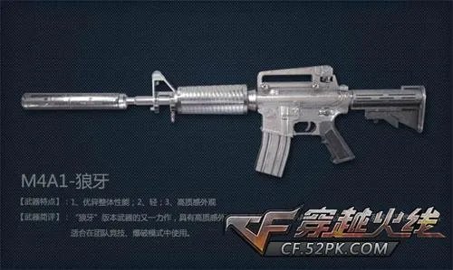 CF狼牙M4 不要为了华丽的外表消费
