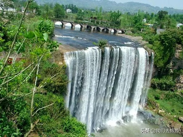 青龙大瀑布有什么景点?