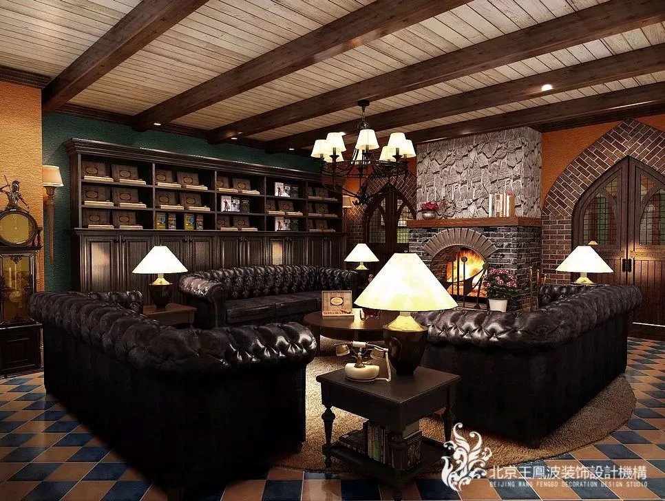 美式风格别墅装修设计：保利家园