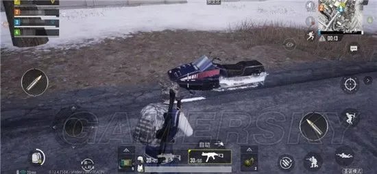 《刺激战场》雪地摩托车使用技巧