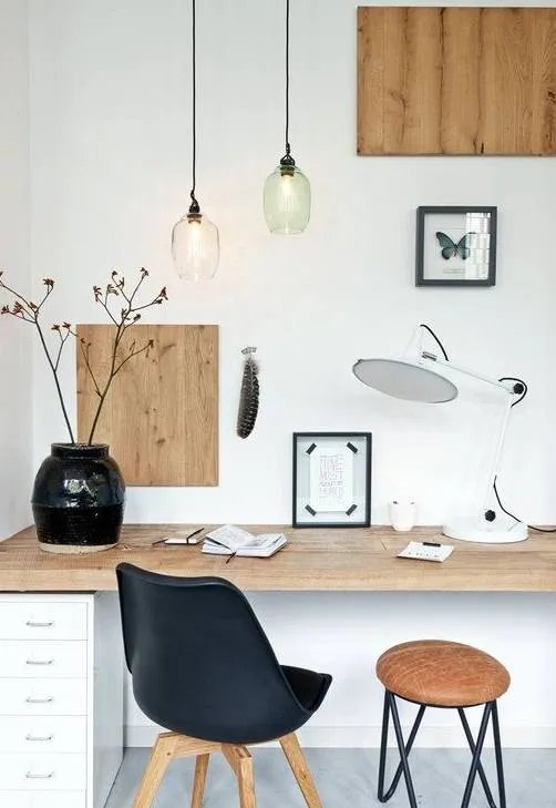 小书桌也能承载大梦想，这些书桌设计效果图送给你！