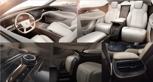 恒驰汽车内饰图曝光，许家印坐车内竖起了大拇指