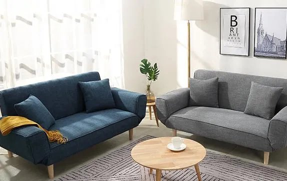 折叠沙发怎么放平