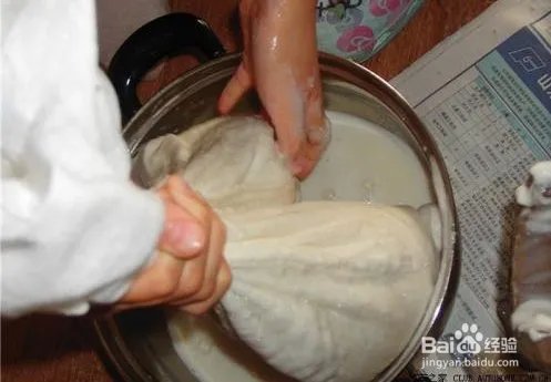 石磨豆浆的做法