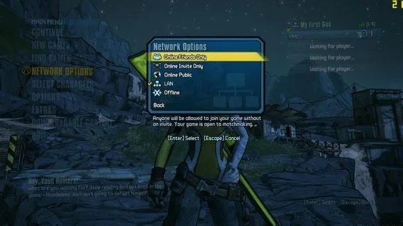 无主之地2怎么联机?