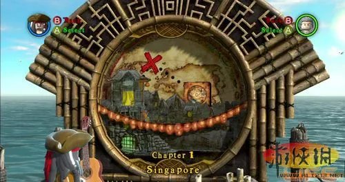 《乐高加勒比海盗》双人模式介绍