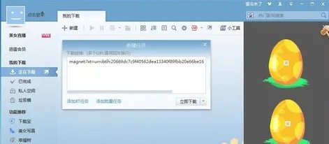 手撕包菜上的磁力链接如何转成种子储存