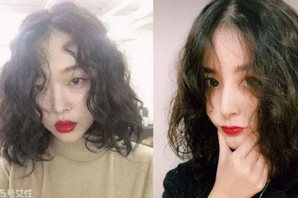 羊毛卷怎么卷 羊毛卷短发发型图片