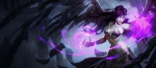 求几张堕落天使莫甘娜的图片