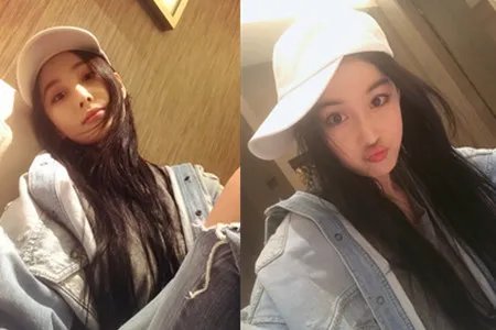 张馨予晒长毛自拍 嘟嘴卖萌美翻天