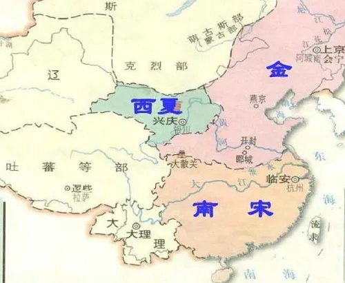 北宋和南宋的都城分别是今天的哪?