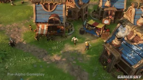 建筑策略游戏《工人物语》新演示 可以煽动敌方势力叛变加入自己阵营