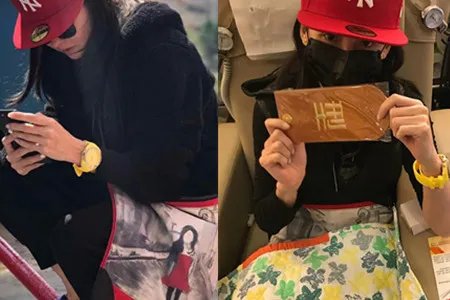 张柏芝晒献血照片 全副武装难以辨别真人