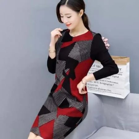 秋冬女生连衣裙该怎么穿好看?