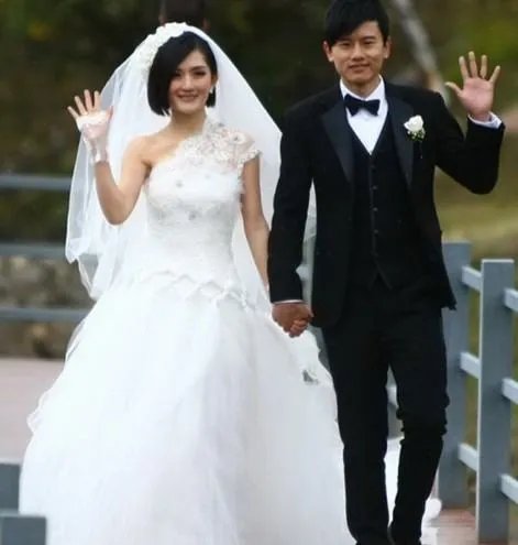张杰和谢娜的结婚照