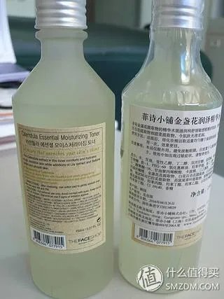 The Face Shop 菲诗小铺 金盏花水乳两件套到手评测