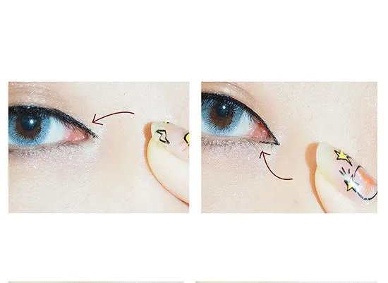 眼妆新手初学化妆教程?