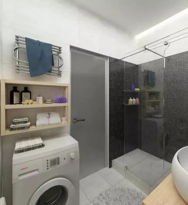 40款卫生间置物架效果图，对你肯定有帮助