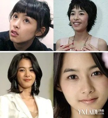 姜惠贞整容前后美丽女神被爆竟非纯天然！