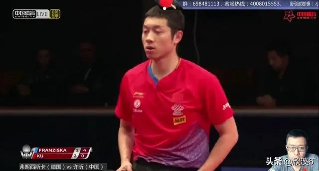 澳公赛男单半决赛许昕4:3战胜弗朗西斯卡，与王楚钦会师决赛如何评许昕的发挥？