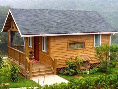 100平方防腐木屋造价