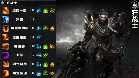 命运方舟狂战士攻略