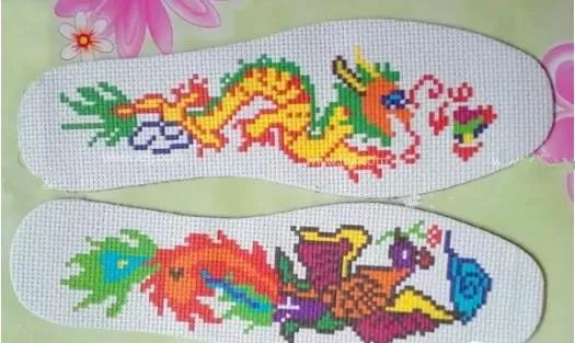 怎样绣最简单鞋垫花样图案大全