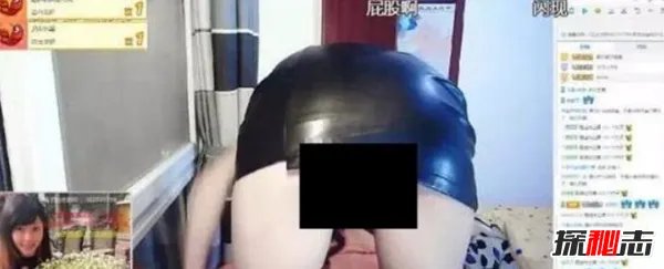 女主播跳舞胸掉了 真相竟是这样(走光)