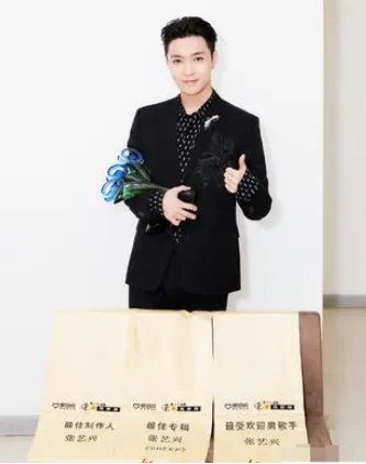 张艺兴连拿三个什么奖？