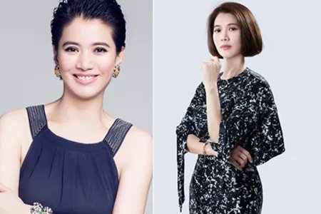 袁咏仪林青霞合照 面带笑容十分优雅