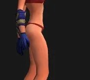 wow 蓝颜色的皮甲手套 幻化用！连蓝色更好！不要比较暗的！