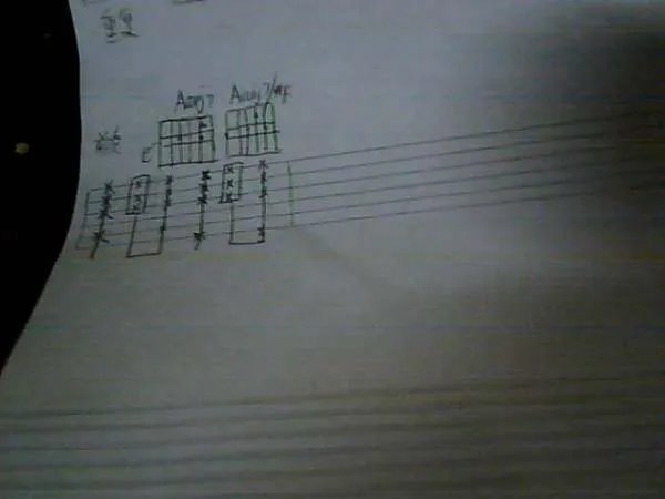 求Morning（卫兰）的吉他谱……