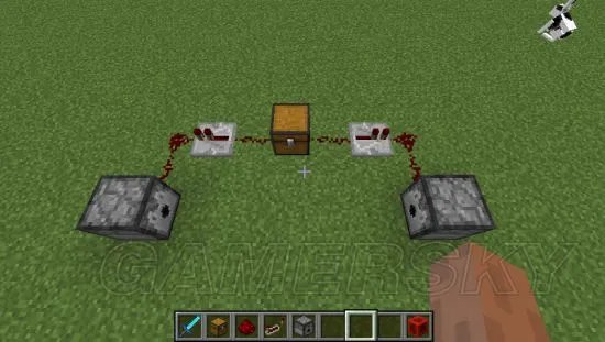 《我的世界》陷阱箱怎么用 陷阱箱制作合成表及使用方法