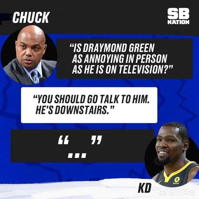 巴克利认怂并表示我肯定愿意和德雷蒙德-格林做队友，这波操作怎么看？