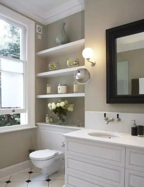 40款卫生间置物架效果图，对你肯定有帮助