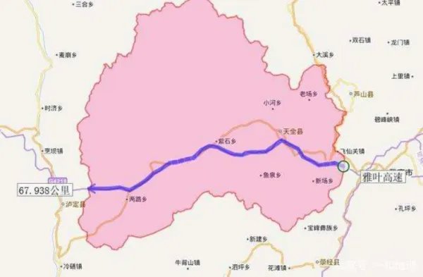 四川雅安有哪些区？