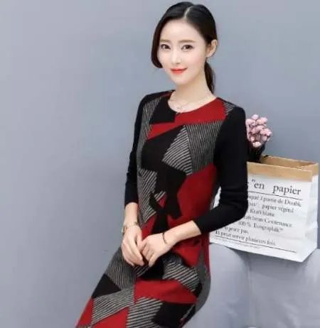 秋冬女生连衣裙该怎么穿好看?