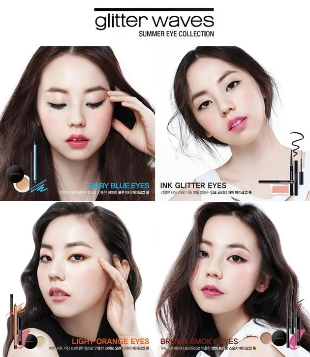 学习化烟熏妆的步骤,清纯优雅的烟熏妆?