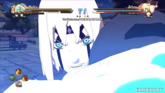 《火影忍者疾风传:究极忍者风暴4》实机演示 卡卡西写轮眼对战佐助