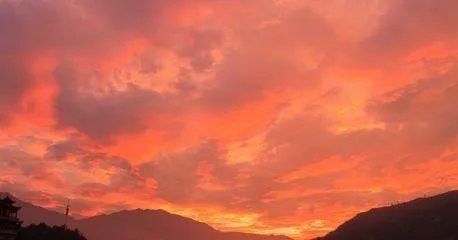 火烧云是怎么形成的