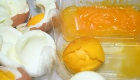 人工鸡蛋制作过程