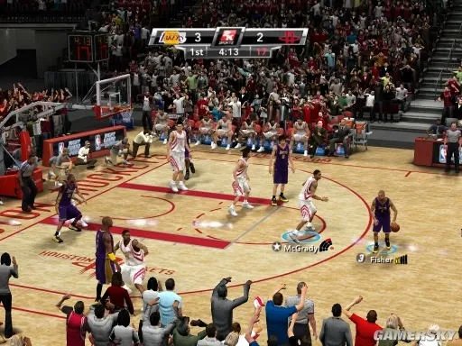 PC《NBA 2K9》巧用Lock On-D系统(锁定防御)让你的防守固若金汤！