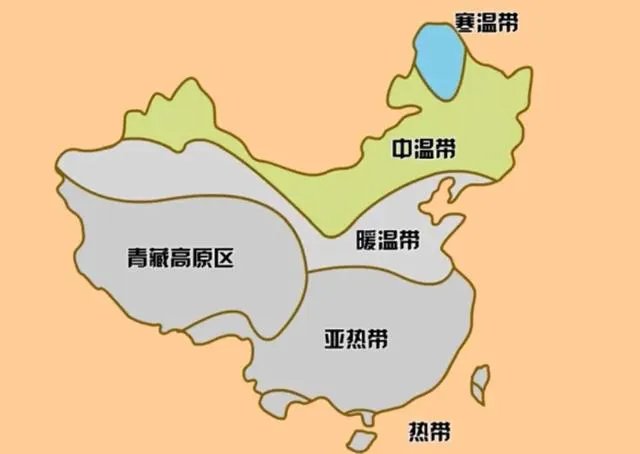 中国南北的水稻