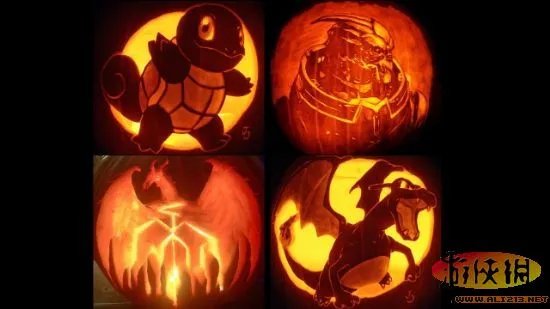 游戏玩家喜迎万圣节 超酷游戏主题南瓜灯登场