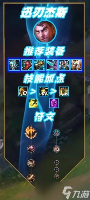 《英雄联盟》S13赛季迅刃爆杀流杰斯出装推荐